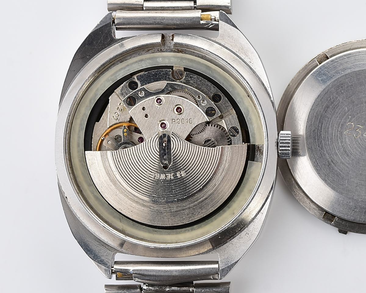 POLJOT "55G"(Aeroflot) automatic mechanical watch in stainless steel body