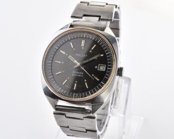 POLJOT "55G"(Aeroflot) automatic mechanical watch in stainless steel body