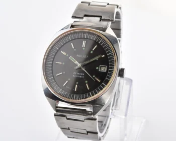 Poljot "55G"(Aeroflot) automatic mechanical watch in stainless steel body