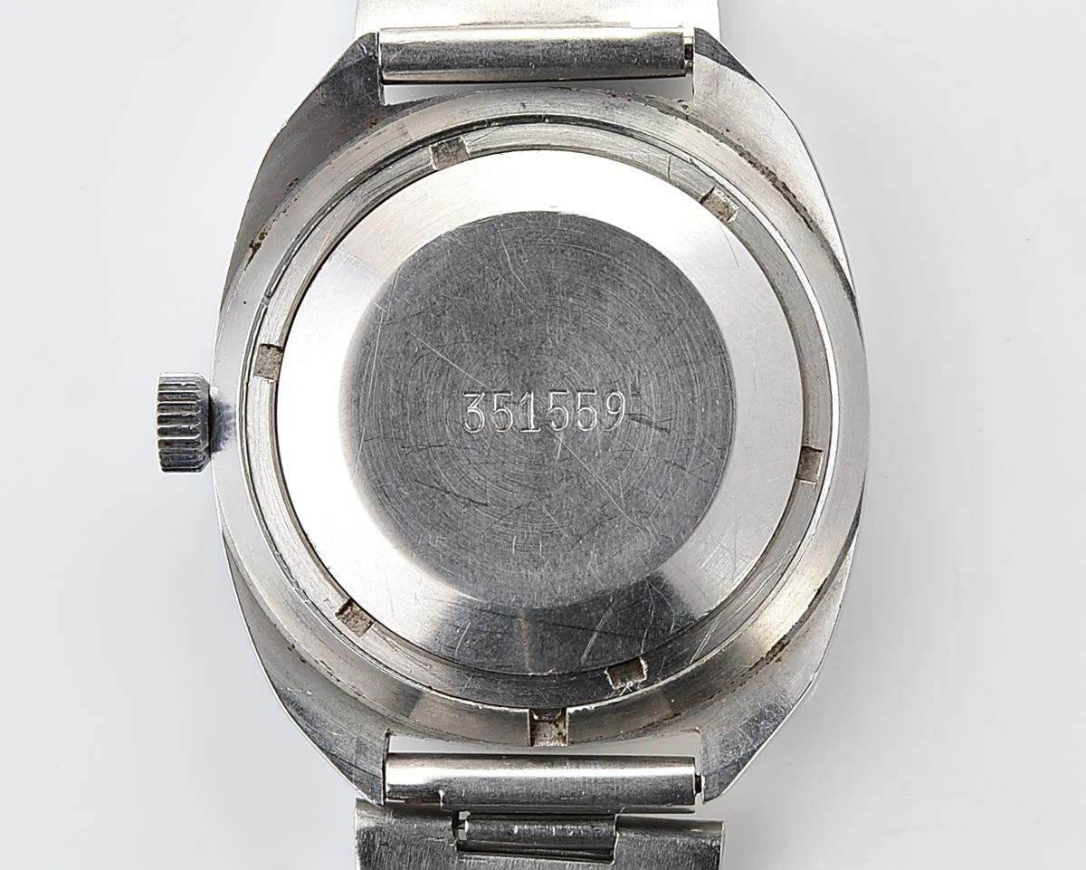 Poljot "55G"(Aeroflot) automatic mechanical watch in stainless steel body