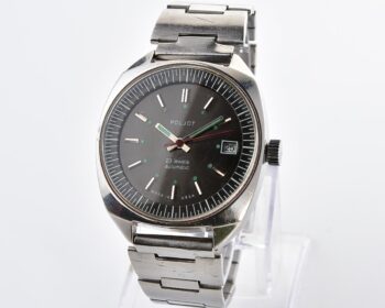 POLJOT "55G"(Aeroflot) automatic mechanical watch in stainless steel body