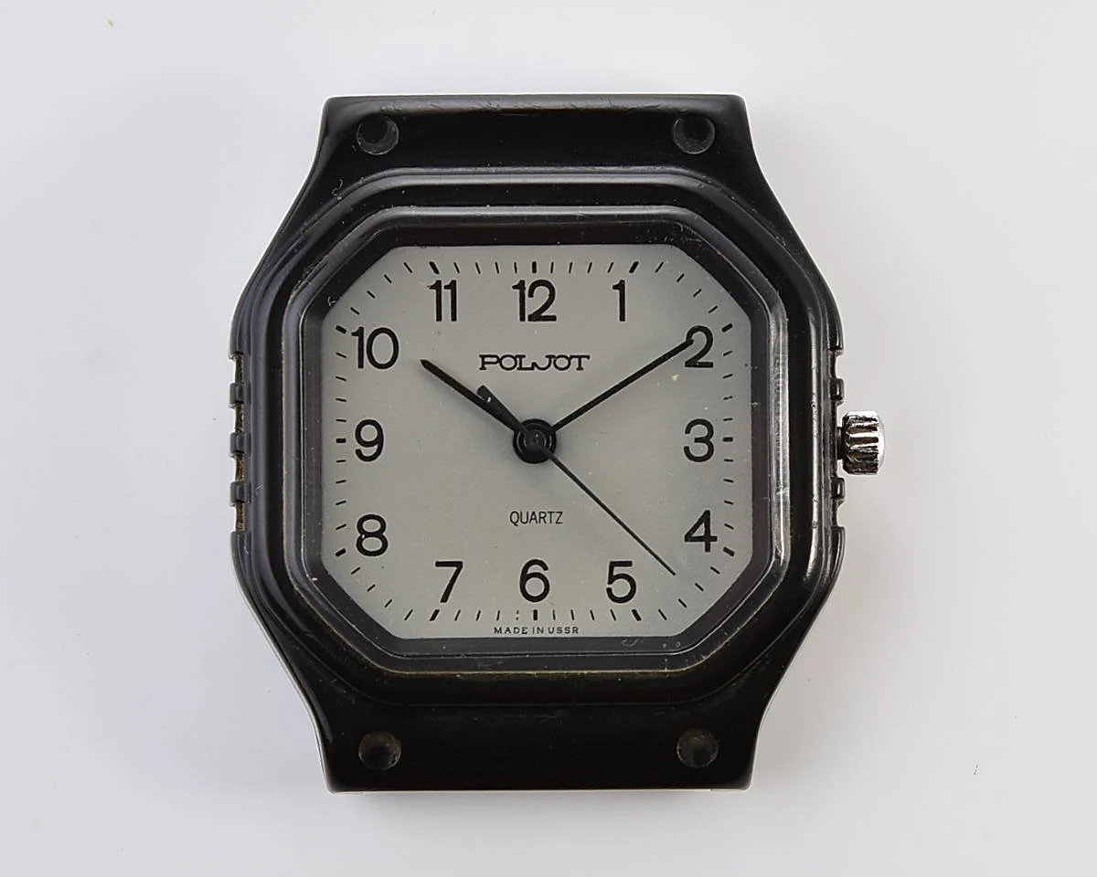 TIME CAPSULE: Soviet Poljot watch with quartz movement - New Old Stock (NOS)!