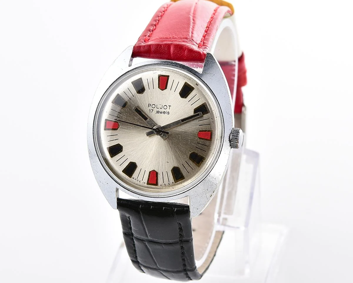 Soviet Wostok (Vostok) vintage mechanical wristwatch with uncommon dial