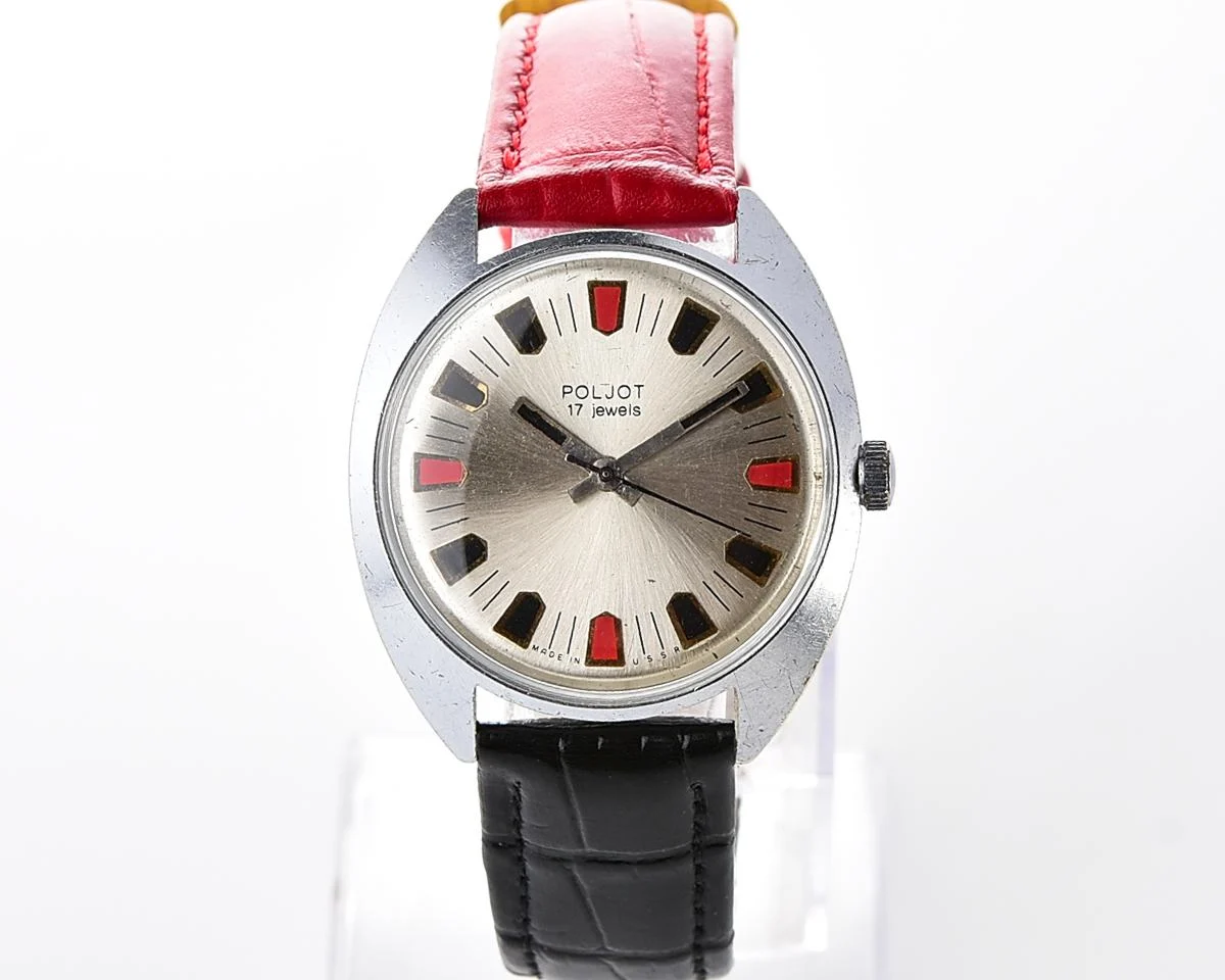 Soviet Wostok (Vostok) vintage mechanical wristwatch with uncommon dial