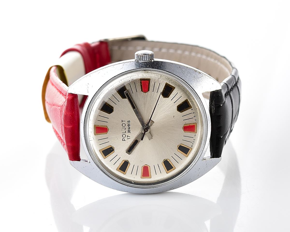 Soviet Wostok (Vostok) vintage mechanical wristwatch with uncommon dial