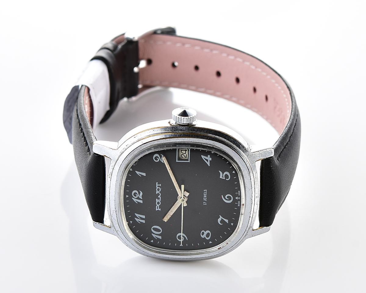 Soviet POLJOT vintage mechanical wristwatch - Communists Party XXVI congregation special edition!