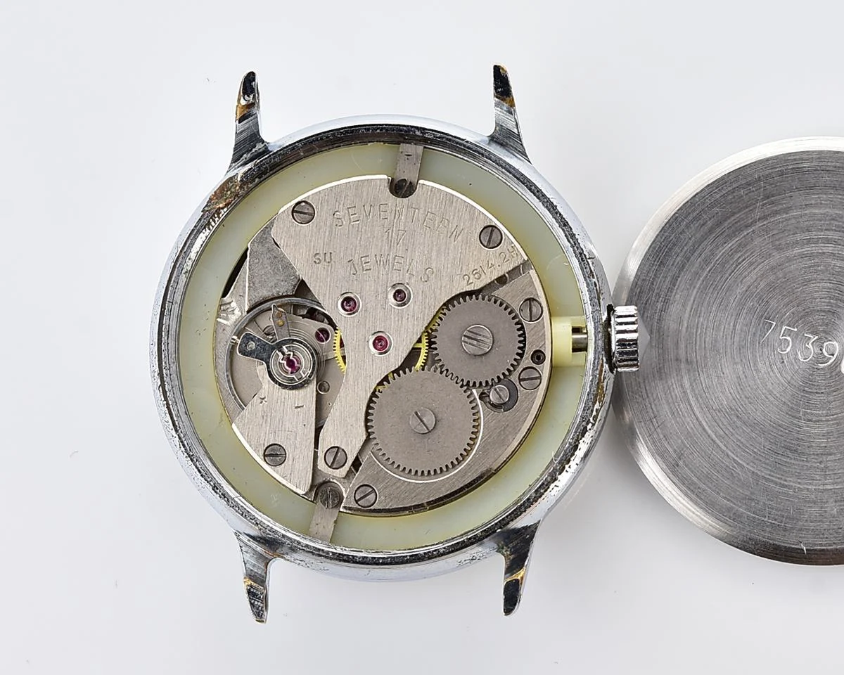 Soviet Poljot mechanical wristwatch – with box and passport!