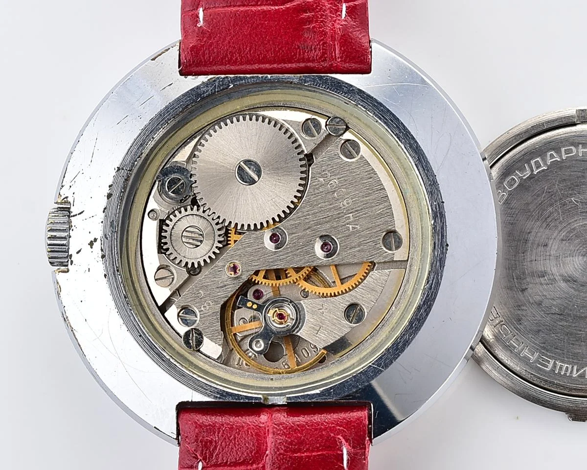 Soviet Raketa Olympic mechanical watch