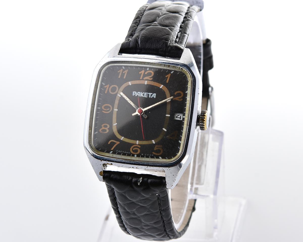 Vintage soviet RAKETA mechanical watch