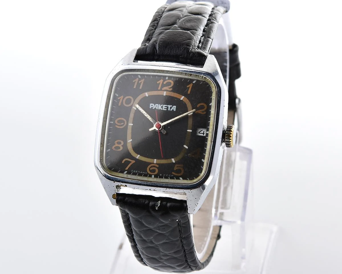 Vintage Soviet Raketa mechanical watch