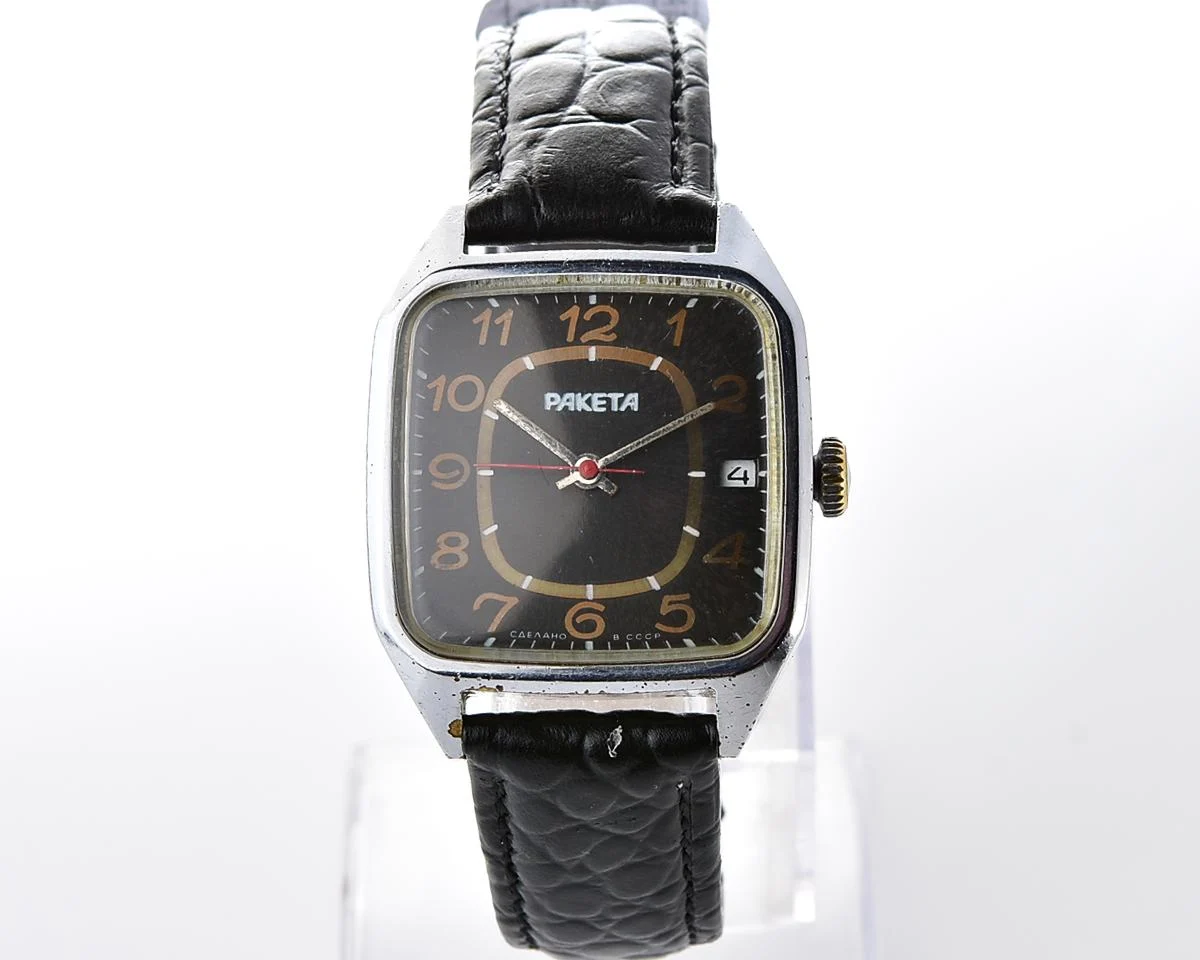 Vintage Soviet Raketa mechanical watch