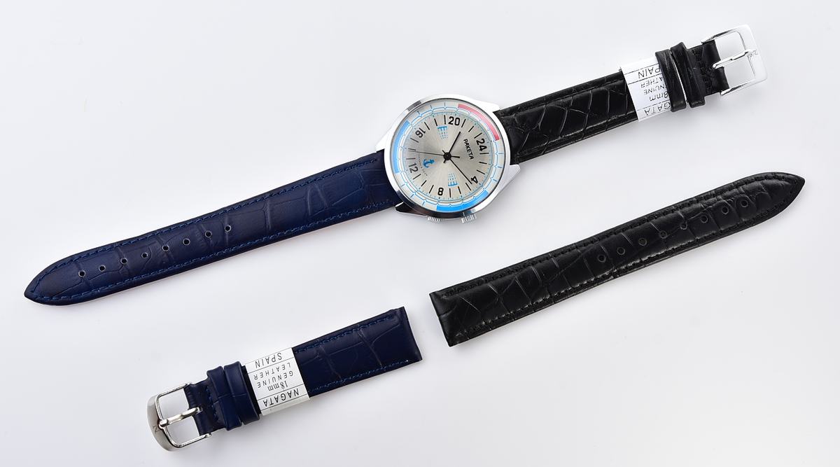 TIME CAPSULE: Soviet vintage mechanical watch RAKETA with 24 hours dial, New Old Stock(NOS)!