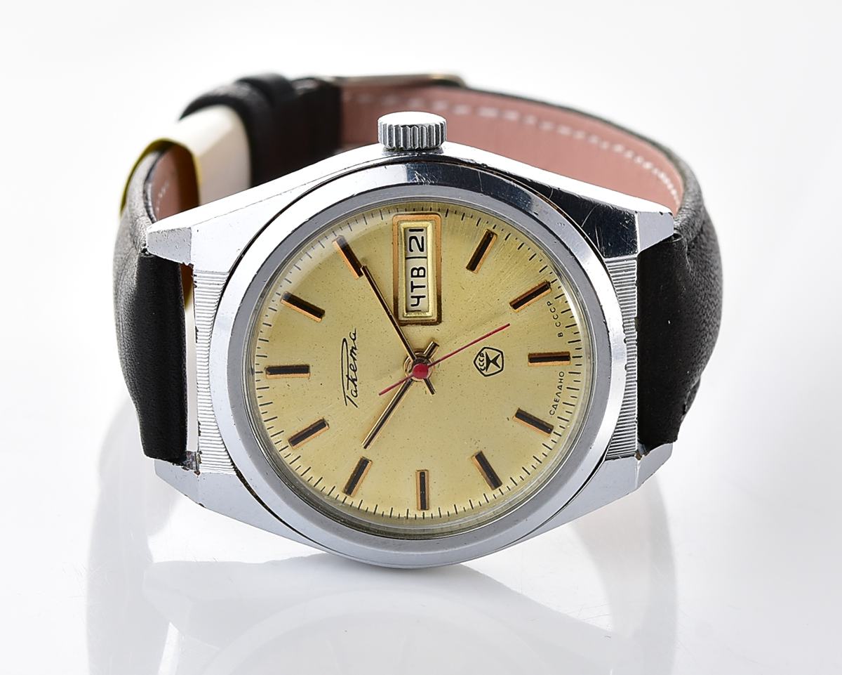 Soviet RAKETA "Rolex" vintage mechanical wristwatch