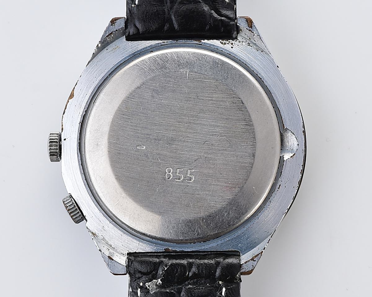 Vintage mechanical Raketa World Traveler (Goroda) watch with 24 hours dial