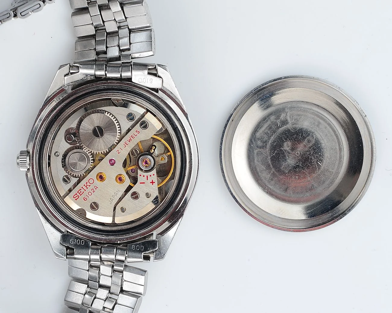 Vintage Seiko Skyliner Calendar Manual Wind 21J Dress Watch from November 1968