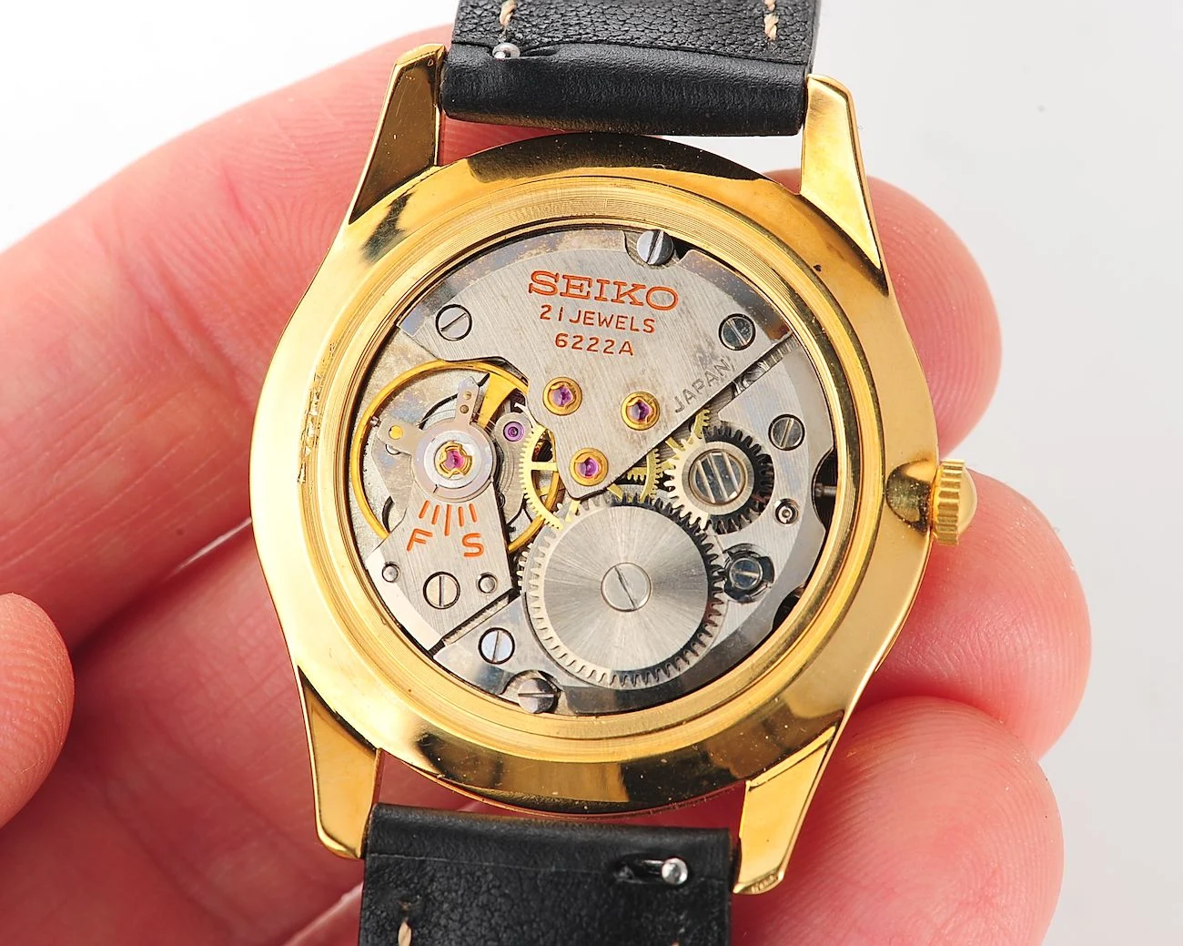 Vintage Seiko Skyliner Calendar 21 Jewels mechanical watch from March 1965