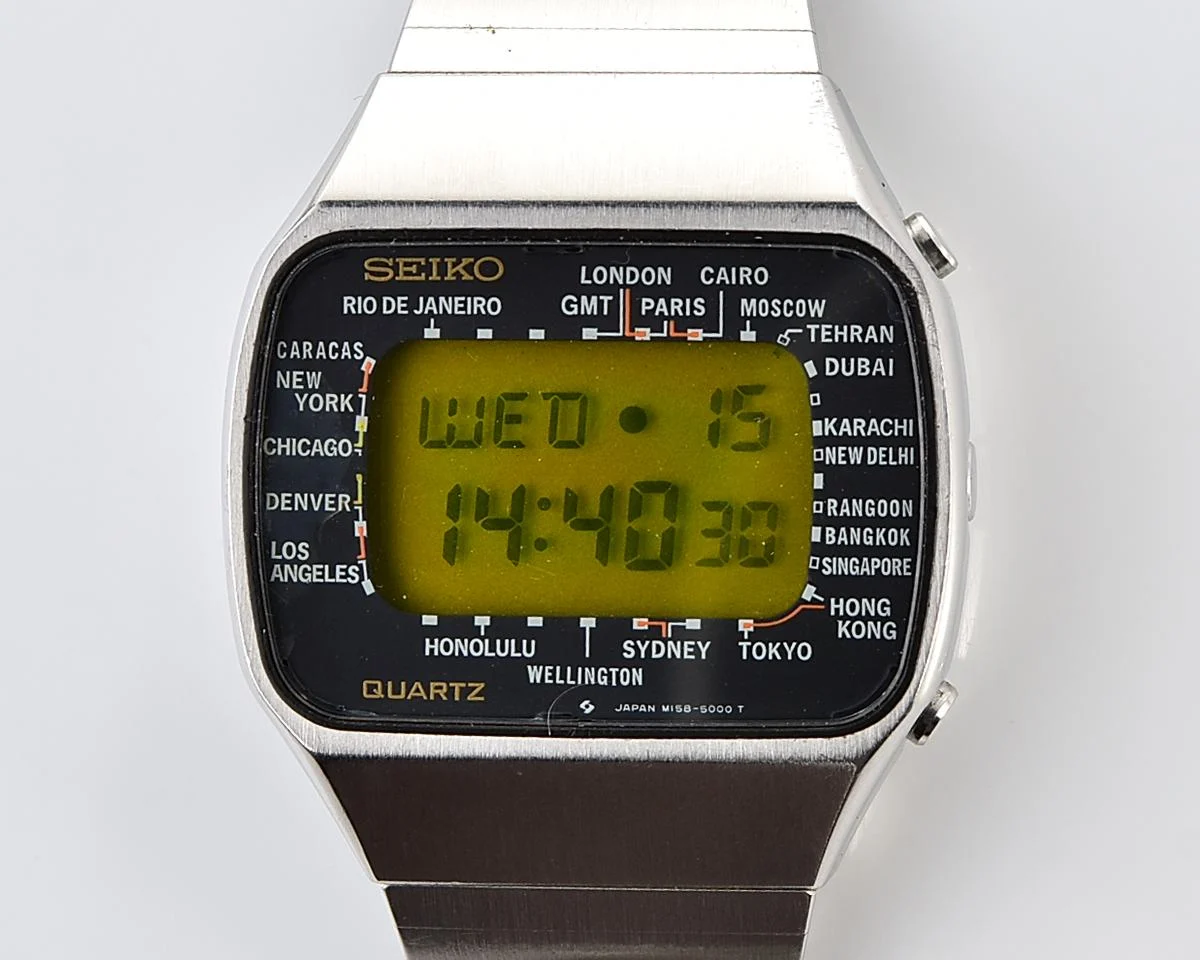 Vintage Seiko "Pan Am" - the Definitive Digital World Timer from November 1978