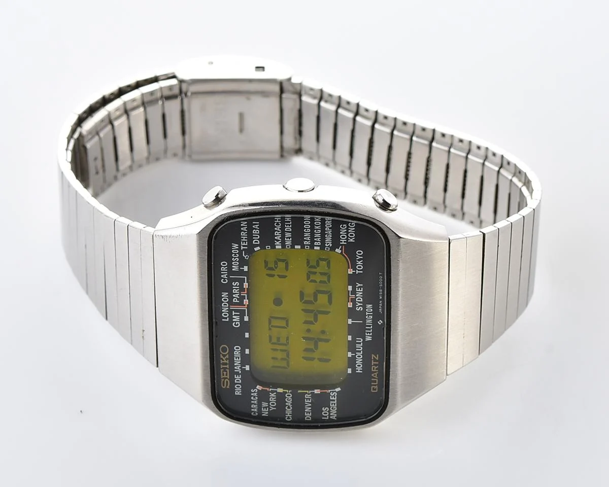 Vintage Seiko "Pan Am" - the Definitive Digital World Timer from November 1978