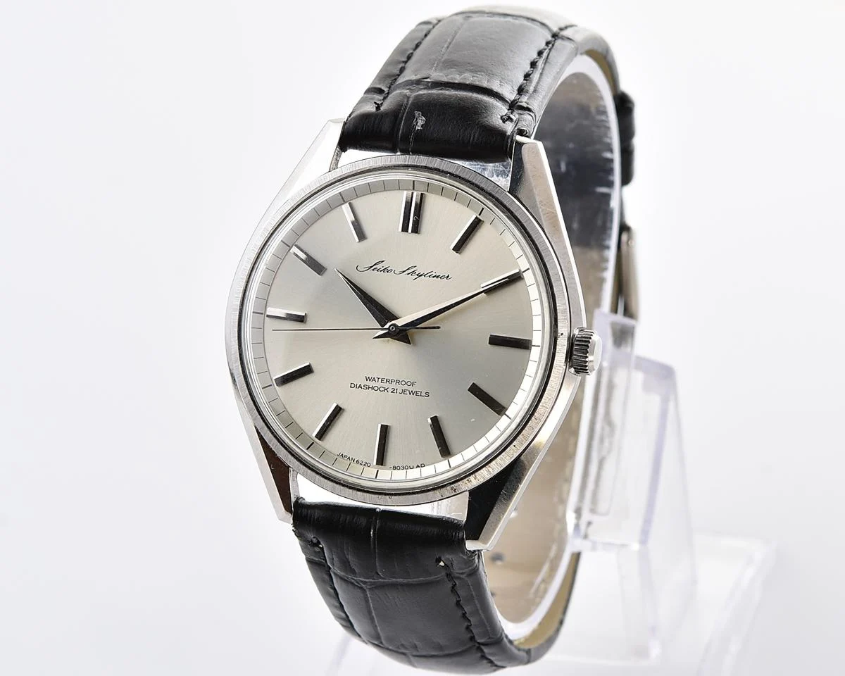 Vintage Seiko Skyliner - Silver Sunburst Manual Wind from June 1967