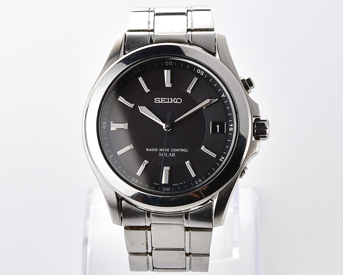 Seiko "Radio Wave Control" Solar JDM Exclusive - light-powered watch with automatic atomic time synchronization