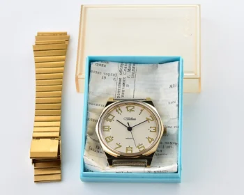 TIME CAPSULE: Soviet Slava with quartz movement – New Old Stock (NOS)!