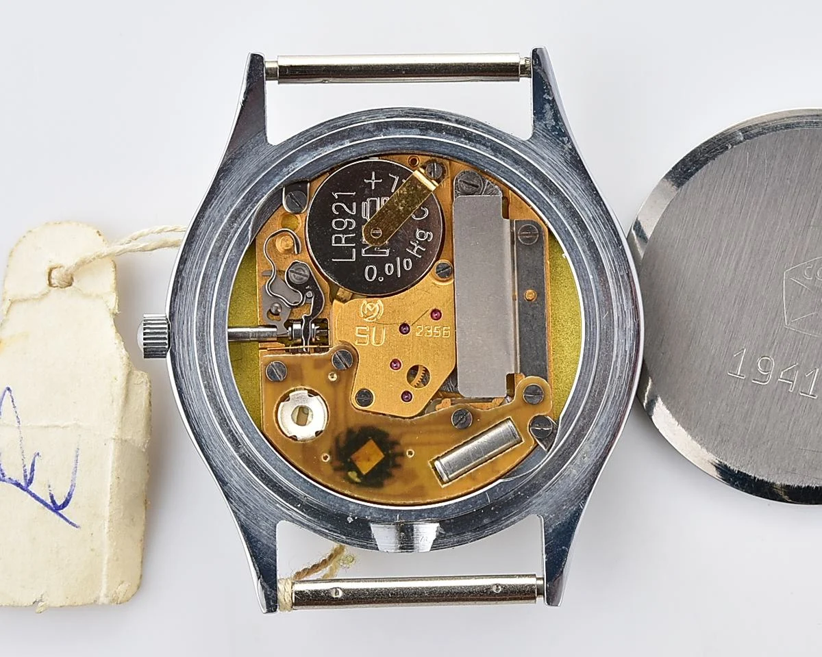 Excellent Soviet Slava wristwatch with quartz movement