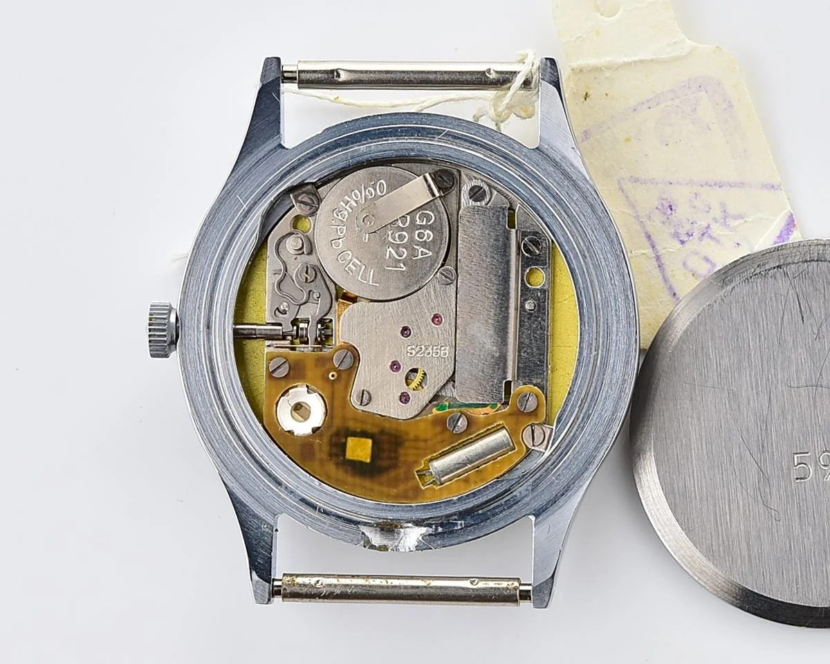 TIME CAPSULE: Soviet Slava wristwatch with quartz movement - New Old Stock (NOS)!
