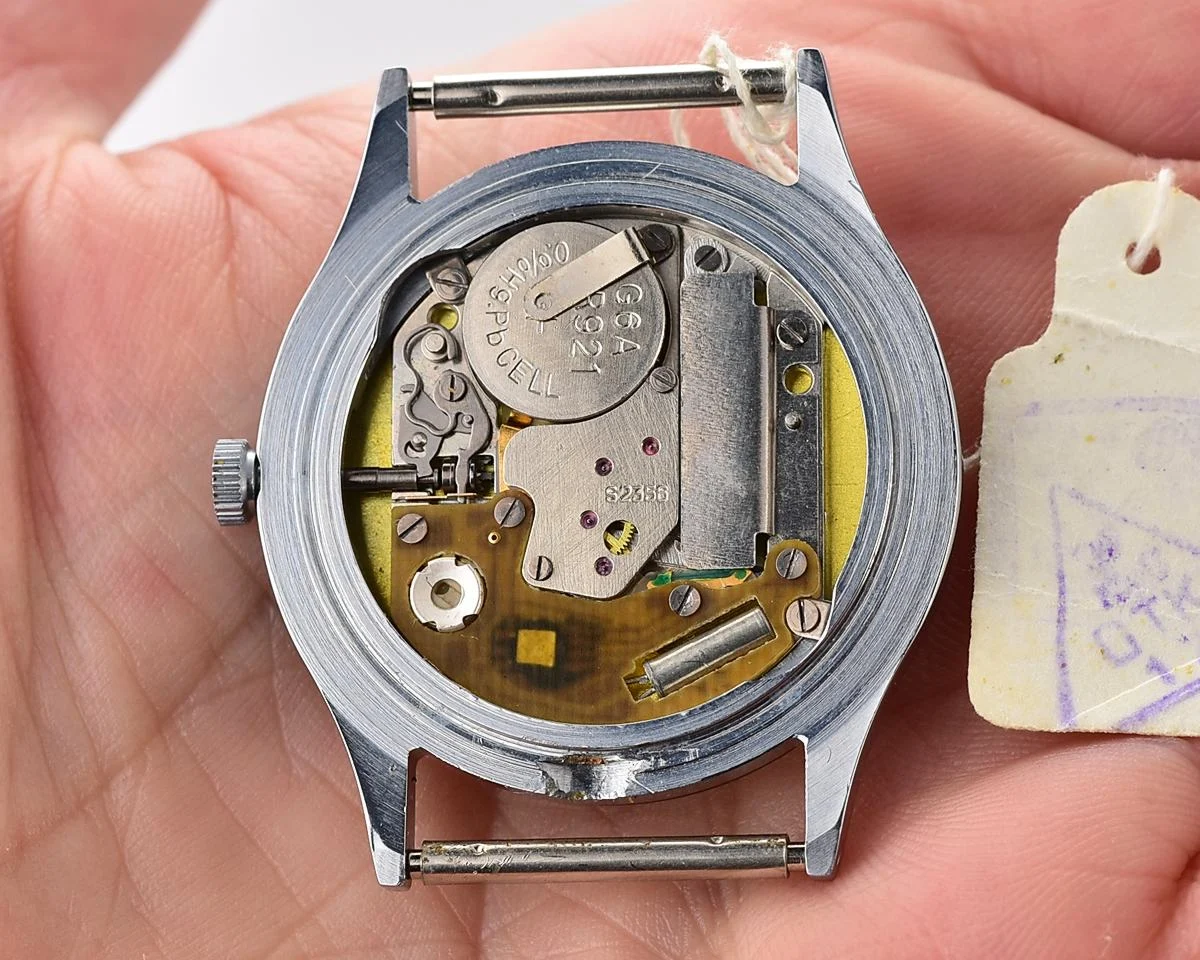 TIME CAPSULE: Soviet Slava wristwatch with quartz movement - New Old Stock (NOS)!