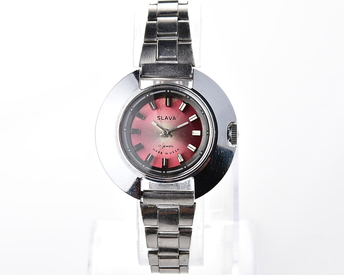 Vintage soviet Slava vintage wristwatch for ladies