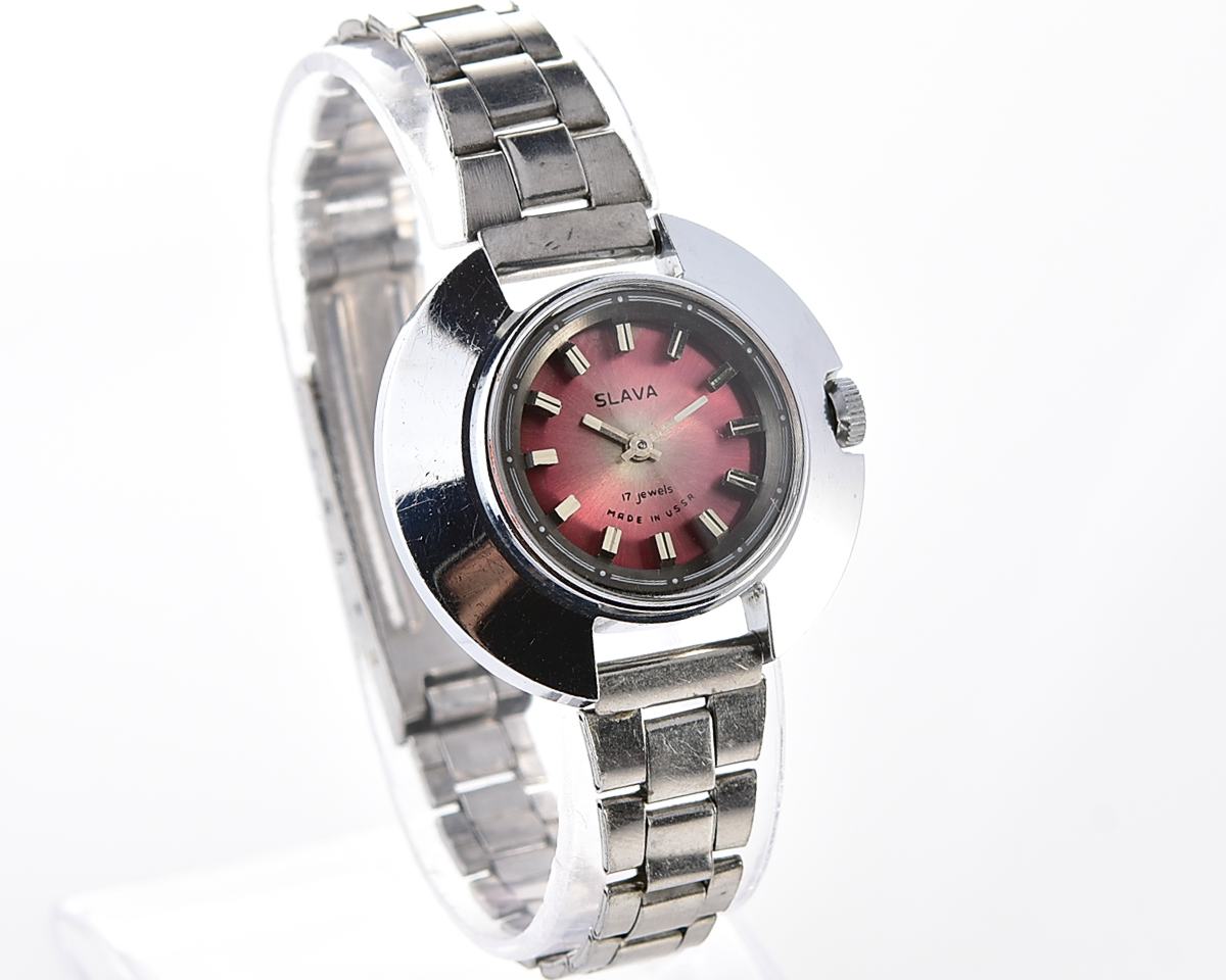 Vintage soviet Slava vintage wristwatch for ladies