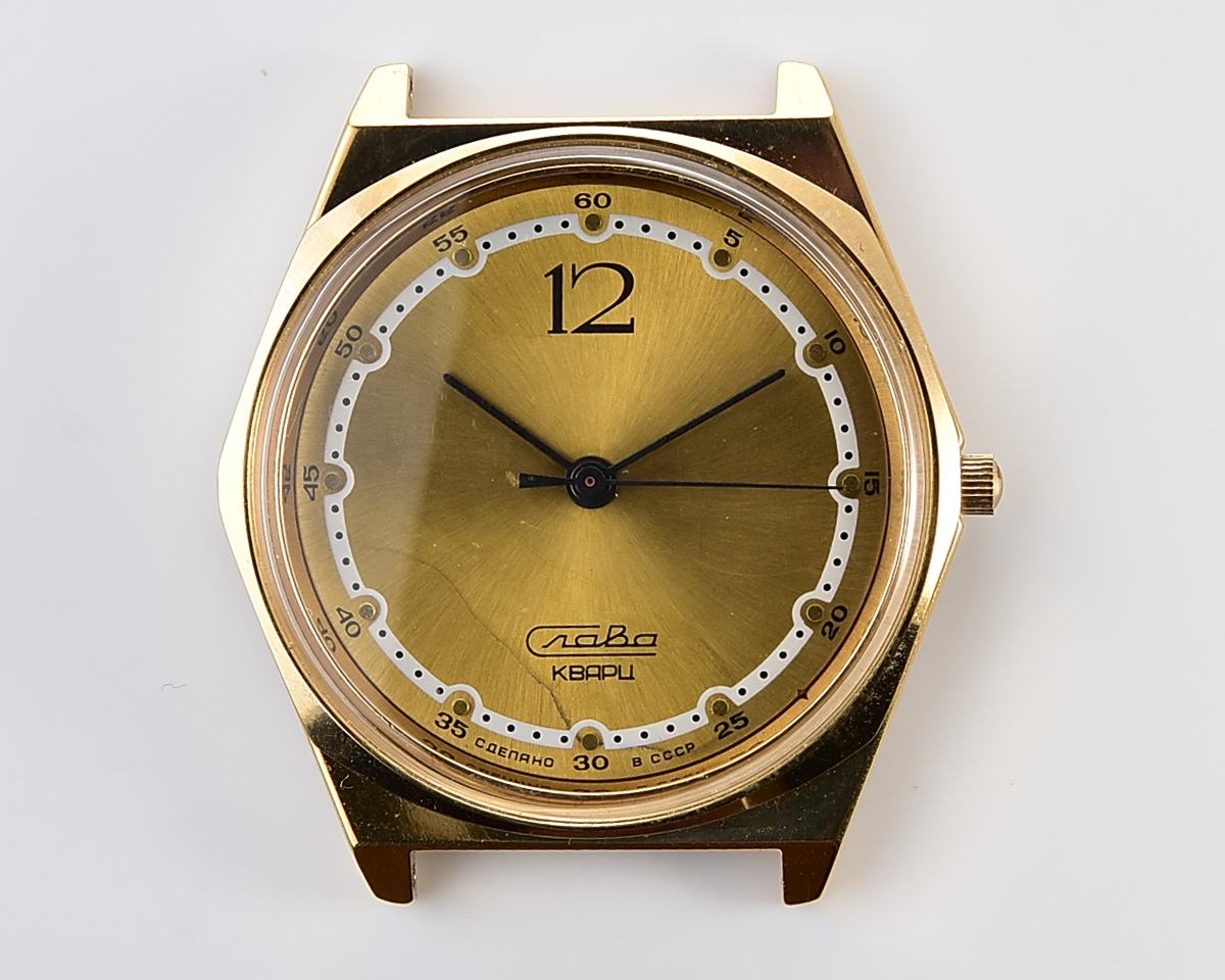 TIME CAPSULE: Automatic soviet SLAVA with quartz movement – New Old Stock(NOS)!