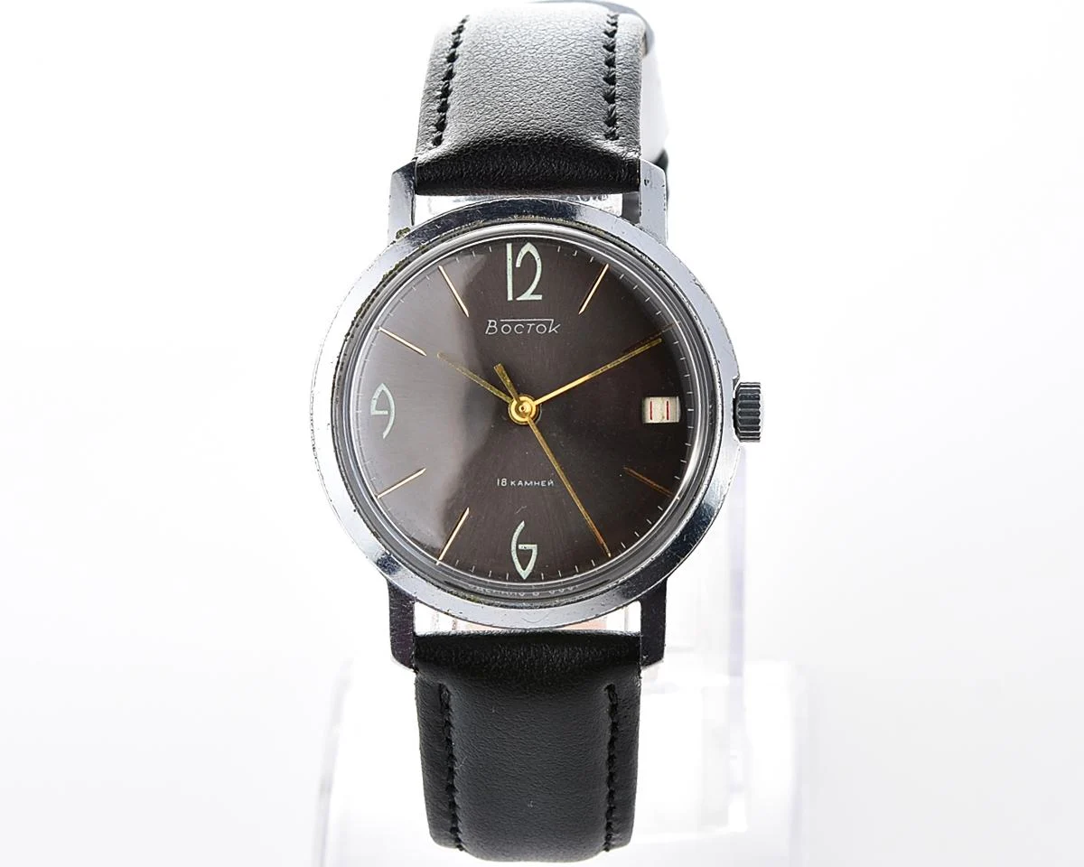 Vintage Vostok Soviet mechanical wristwatch