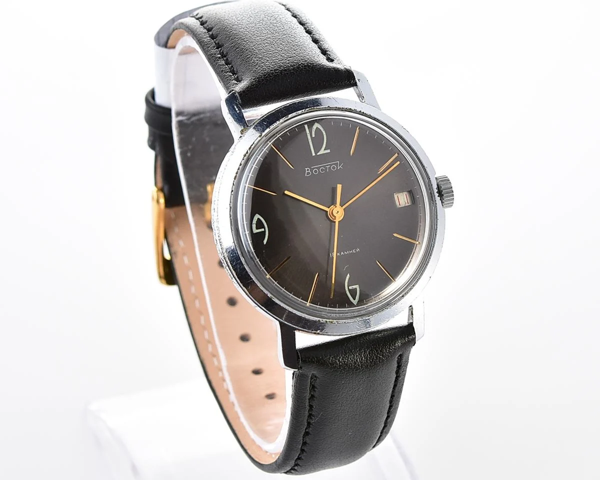Vintage Vostok Soviet mechanical wristwatch