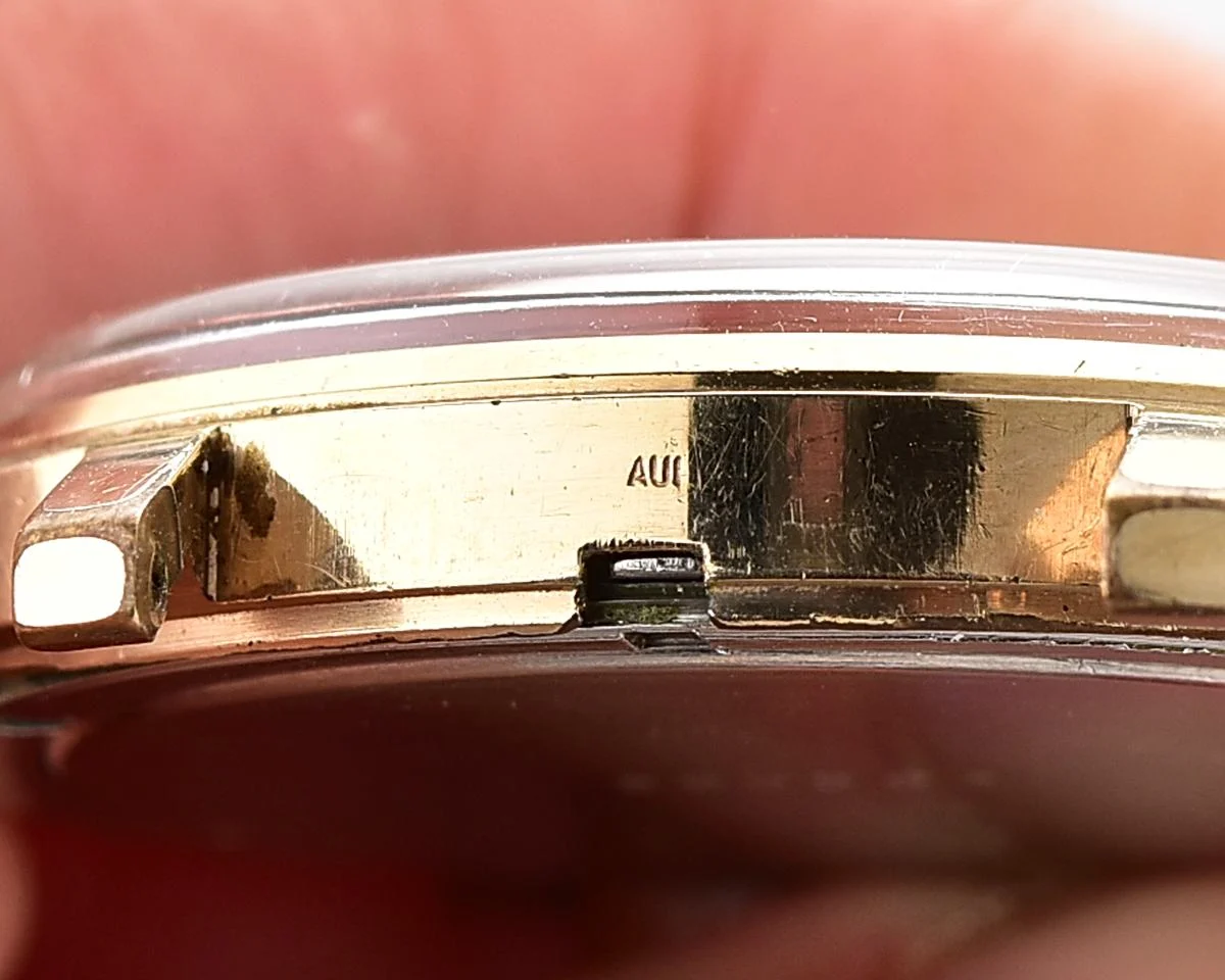 Soviet vintage gold-plated Wostok (Vostok) mechanical wristwatch