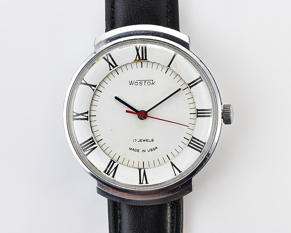 Uncommon soviet Wostok (Vostok) vintage mechanical wristwatch
