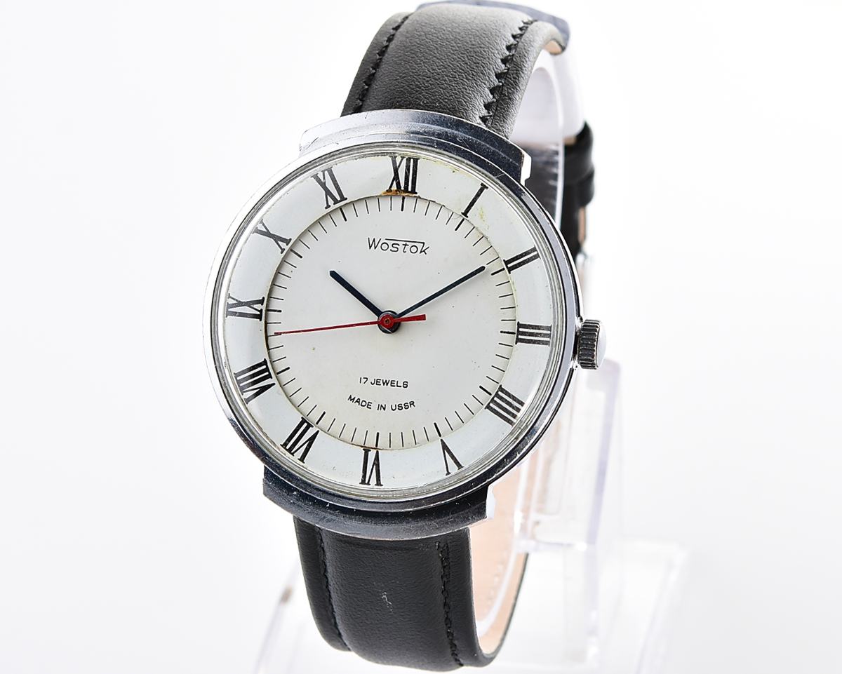 Uncommon soviet Wostok (Vostok) vintage mechanical wristwatch