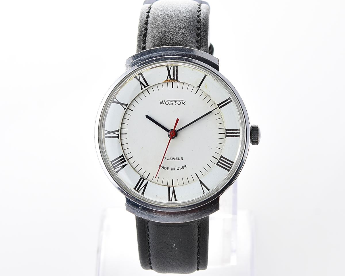 Uncommon soviet Wostok (Vostok) vintage mechanical wristwatch