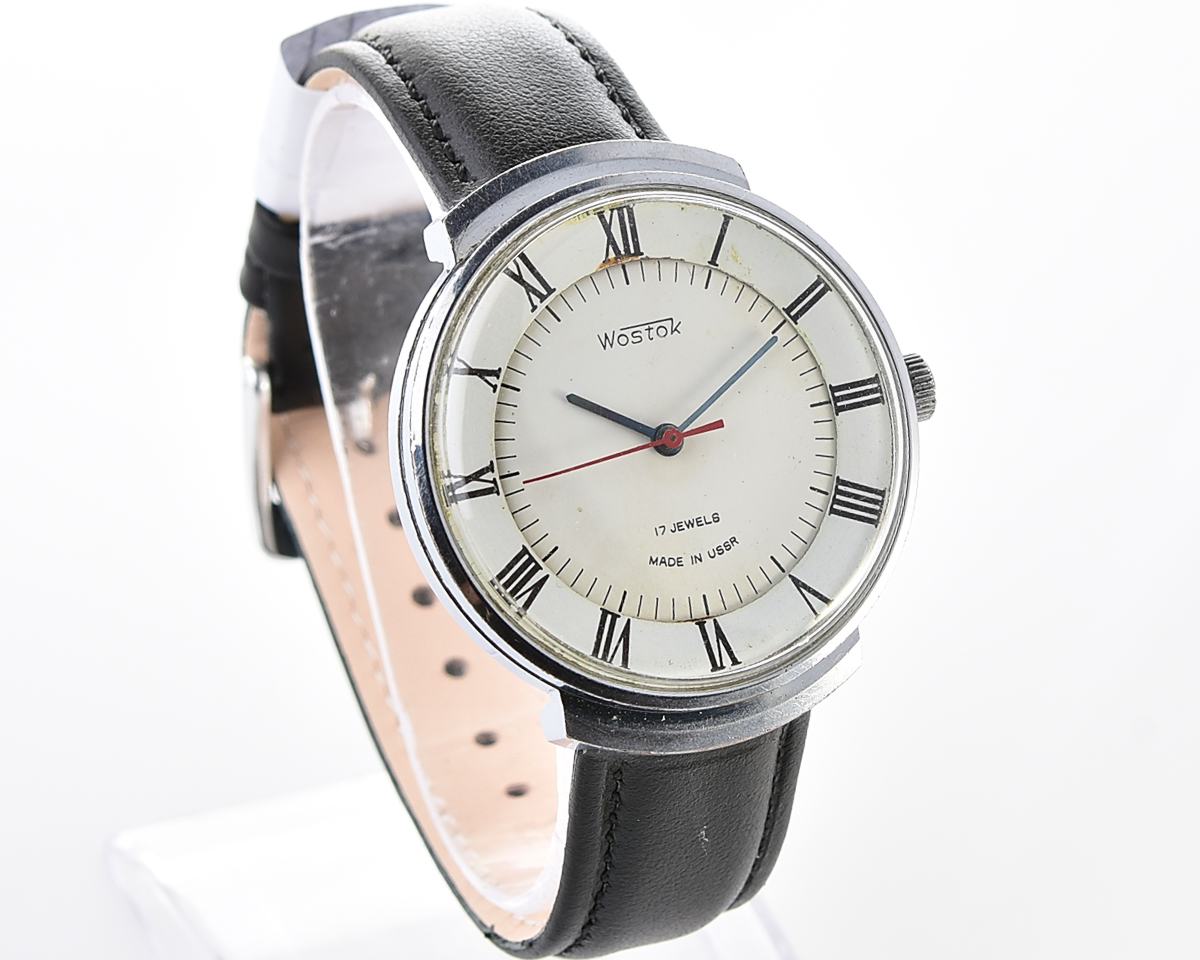 Uncommon soviet Wostok (Vostok) vintage mechanical wristwatch