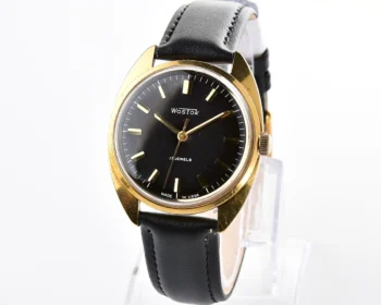 Soviet Wostok (Vostok) mechanical gold-plated wristwatch