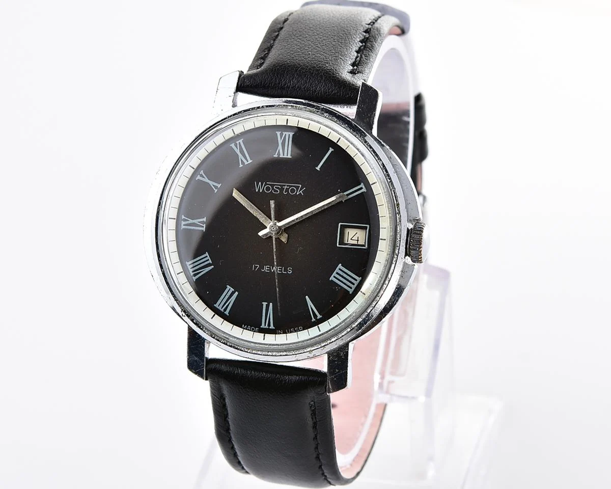 Large vintage Wostok (Vostok) mechanical wristwatch
