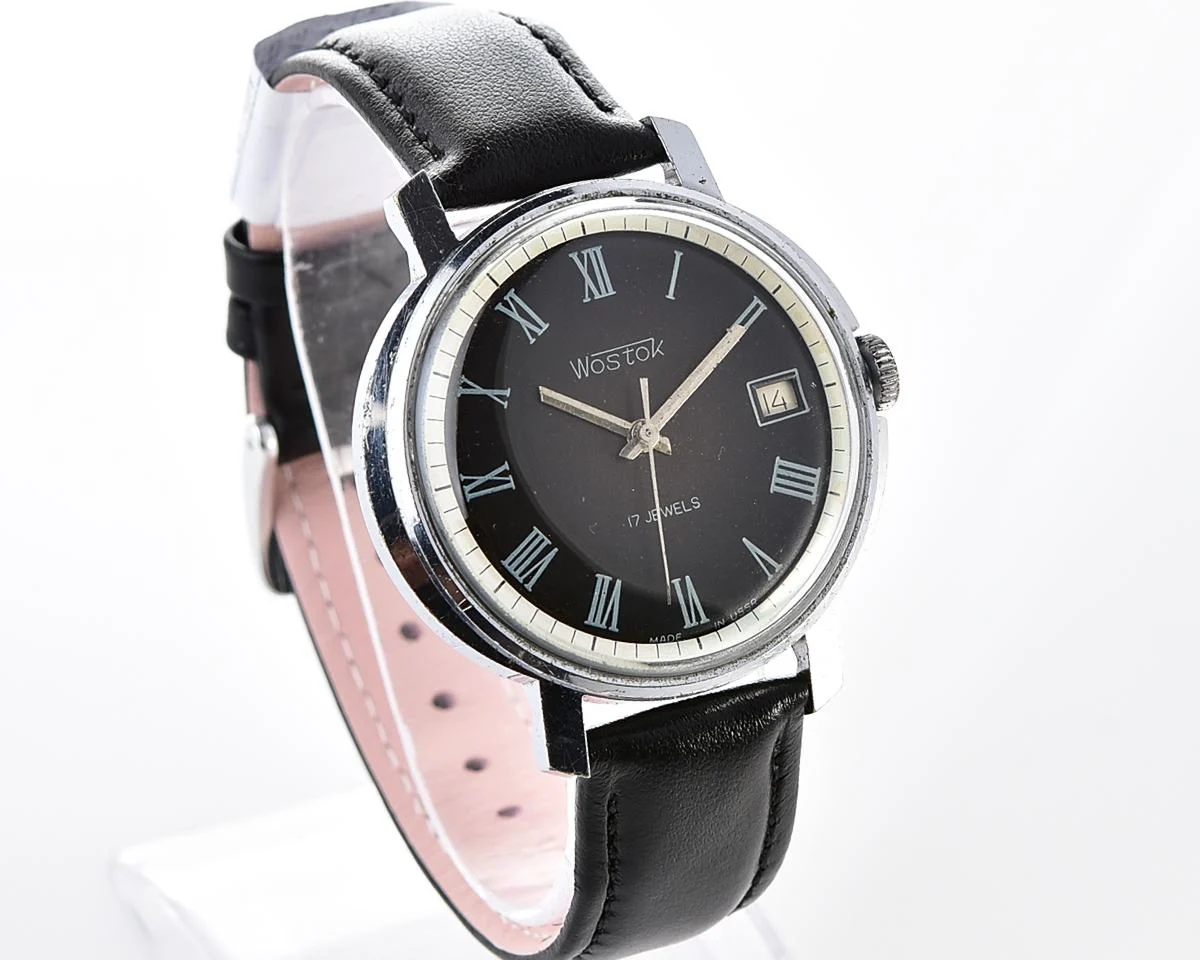 Large vintage Wostok (Vostok) mechanical wristwatch