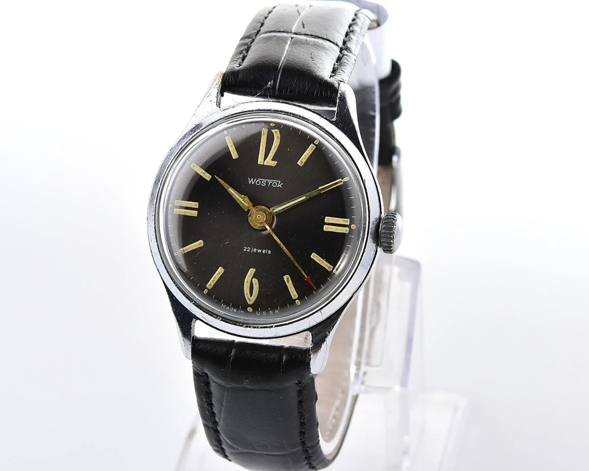 Rare Soviet Wostok (Vostok) mechanical wrist watch with 22 jewels precision movement