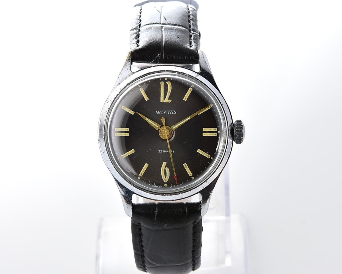 RARE soviet Wostok (Vostok) mechanical wrist watch with 22 jewels precision movement