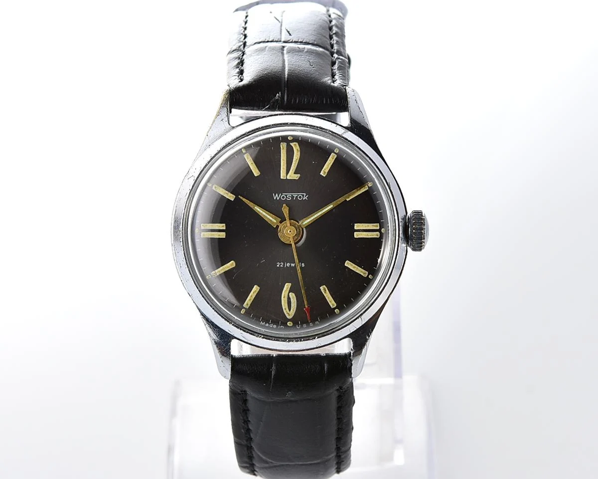 Rare Soviet Wostok (Vostok) mechanical wrist watch with 22 jewels precision movement
