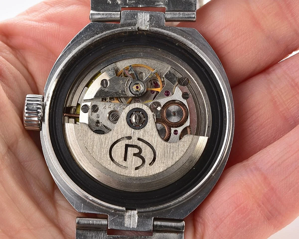 Vostok Amphibia Diver wrist watch (Scuba Dude), with stainless steel bracelet