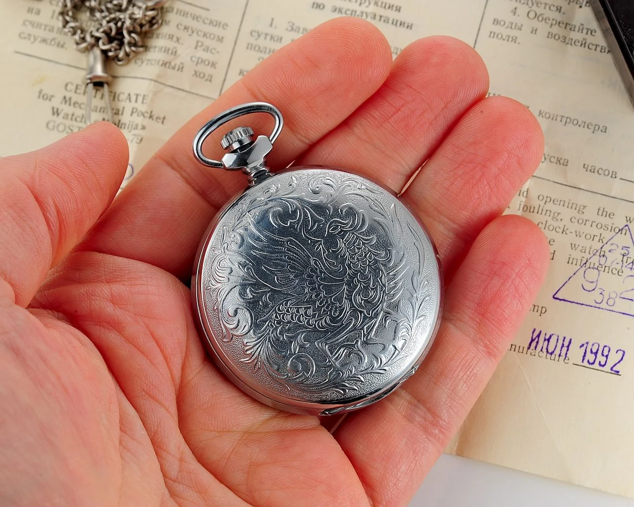 TIME CAPSULE: Soviet Molnija mechanical pocket watch - New Old Stock (NOS)!