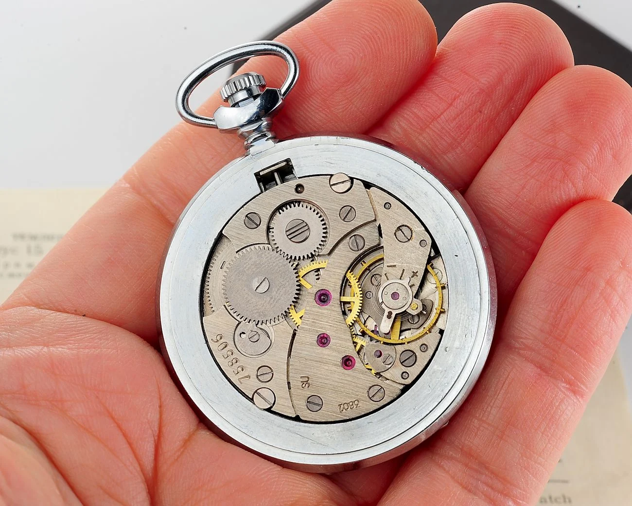 TIME CAPSULE: Soviet Molnija mechanical pocket watch - New Old Stock (NOS)!