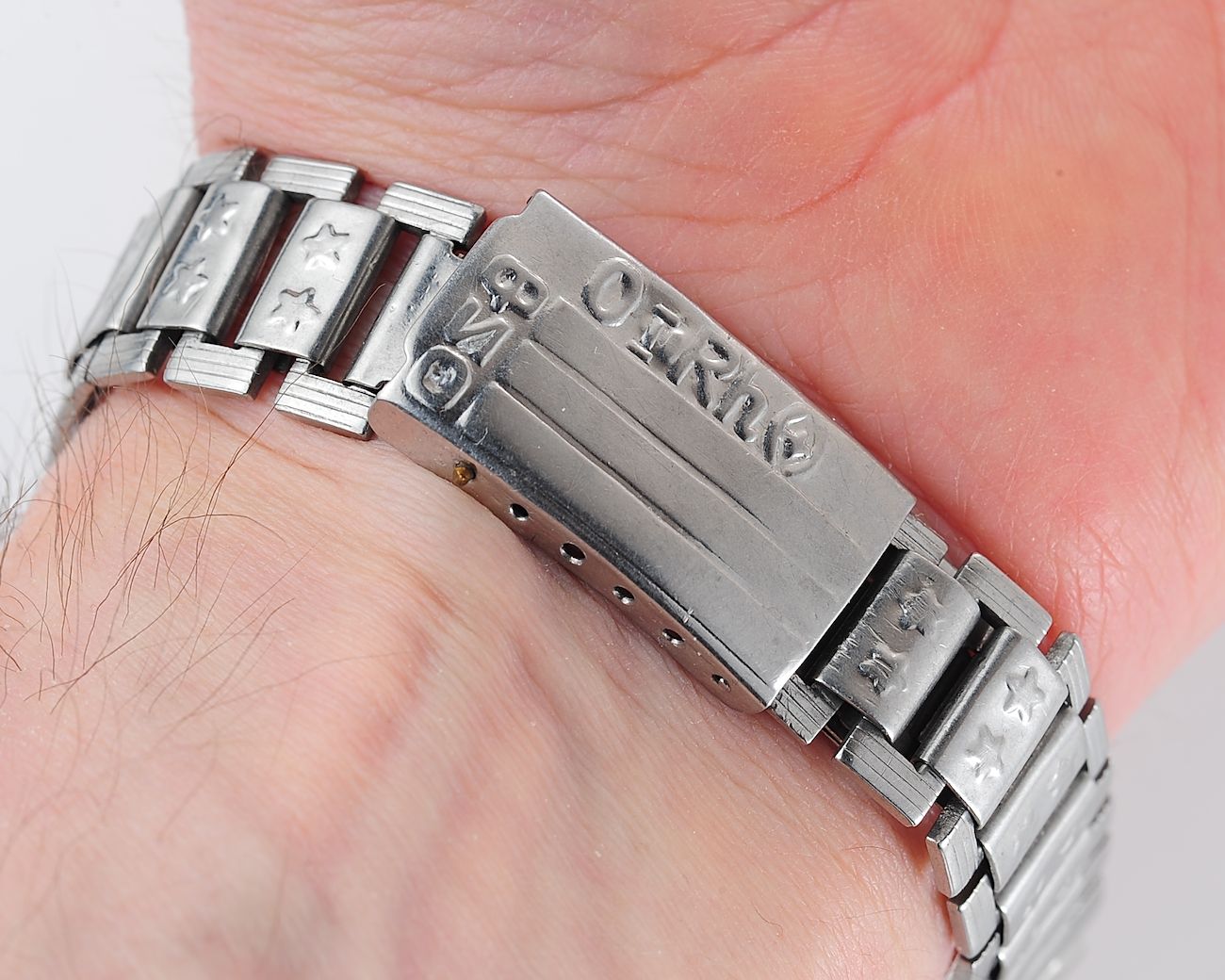 watch steel bracelet blood type 19177-SCS_1601