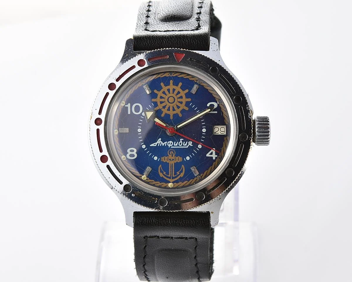 Vostok Amphibia Zissou with automatic self winding movement