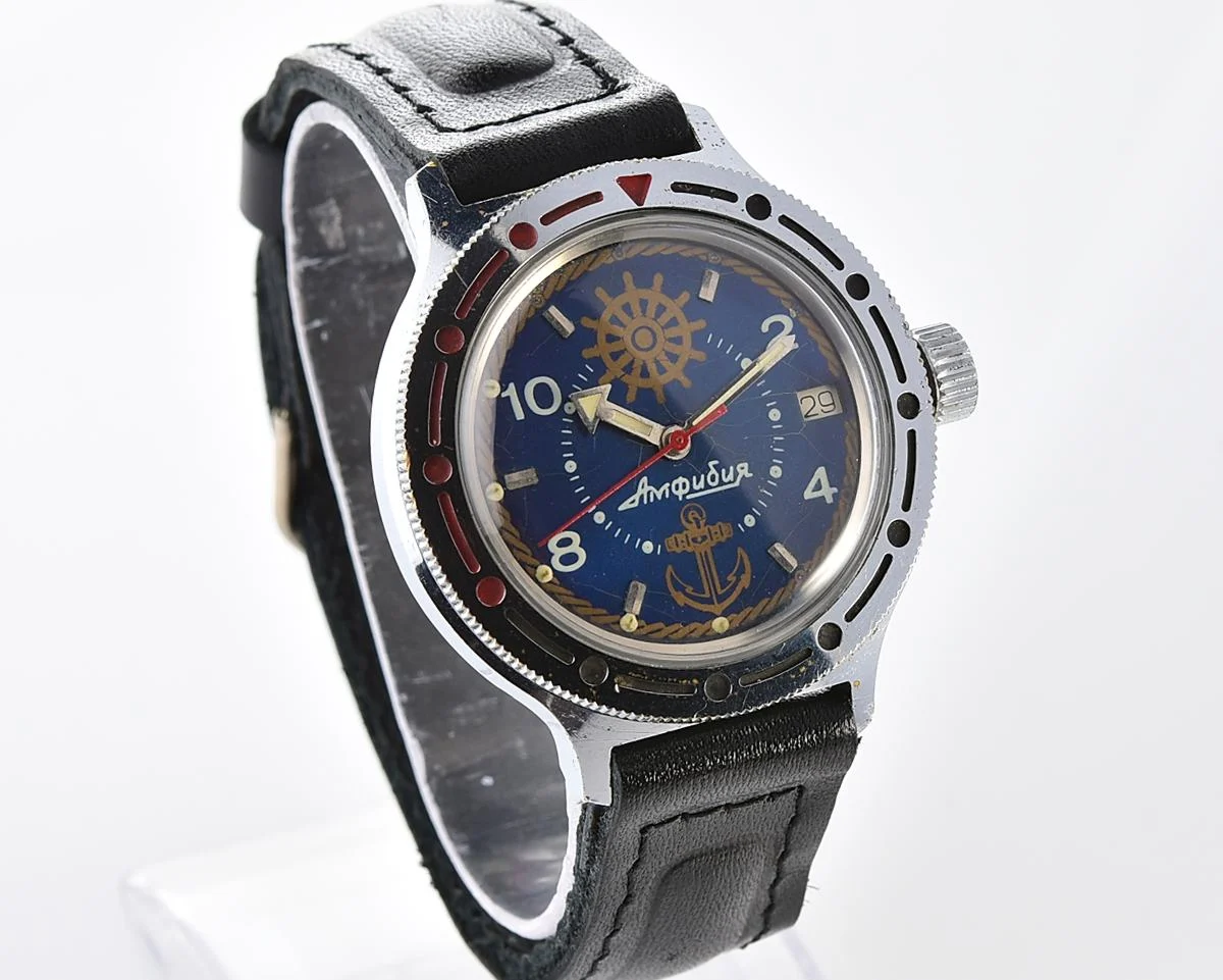 Vostok Amphibia Zissou with automatic self winding movement